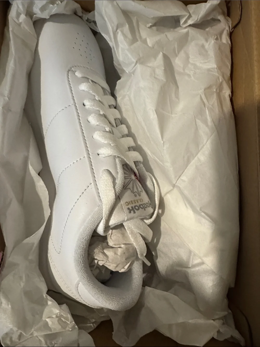 Brand New Reebok Princess Women’s Sneakers – White – Size 7.5